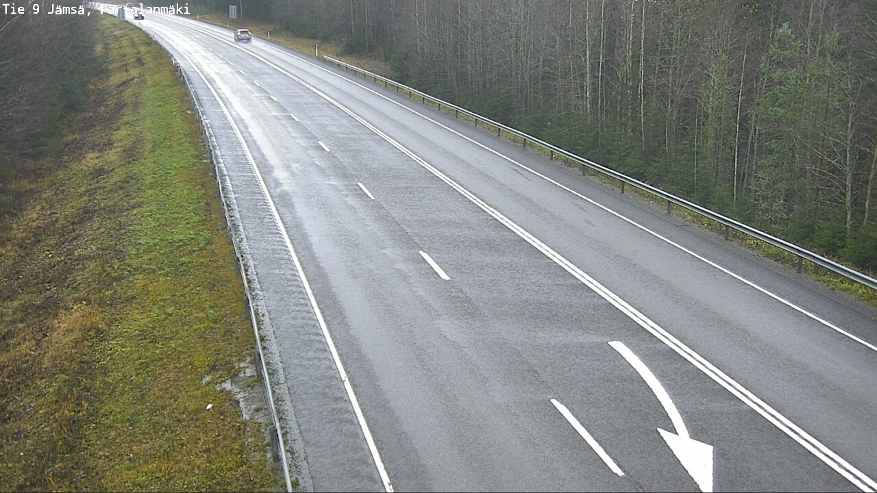 Weather Camera Image Väg 9 Jämsä, Partalanmäki, Jämsä, Keski-Suomi