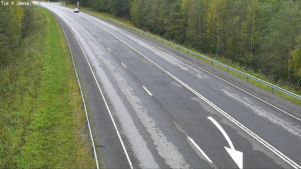 Kelikamerat Kuva Tie 9 Jämsä, Partalanmäki, Jämsä, Keski-Suomi
