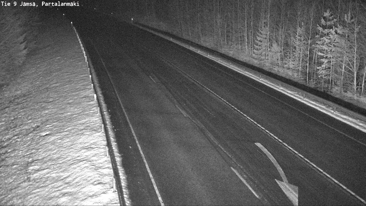 Weather Camera Image Road 9 Jämsä, Partalanmäki, Jämsä, Keski-Suomi