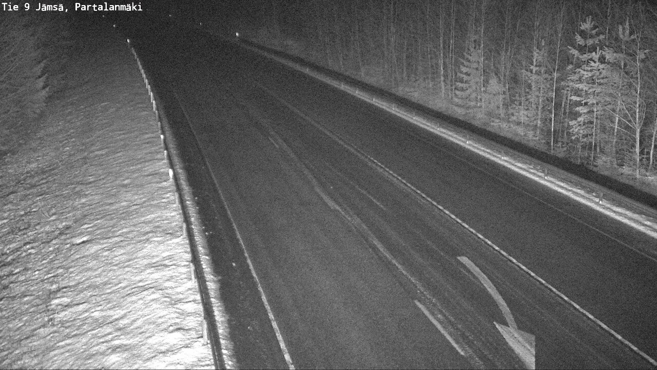 Weather Camera Image Road 9 Jämsä, Partalanmäki, Jämsä, Keski-Suomi