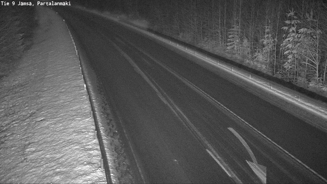 Weather Camera Image Road 9 Jämsä, Partalanmäki, Jämsä, Keski-Suomi