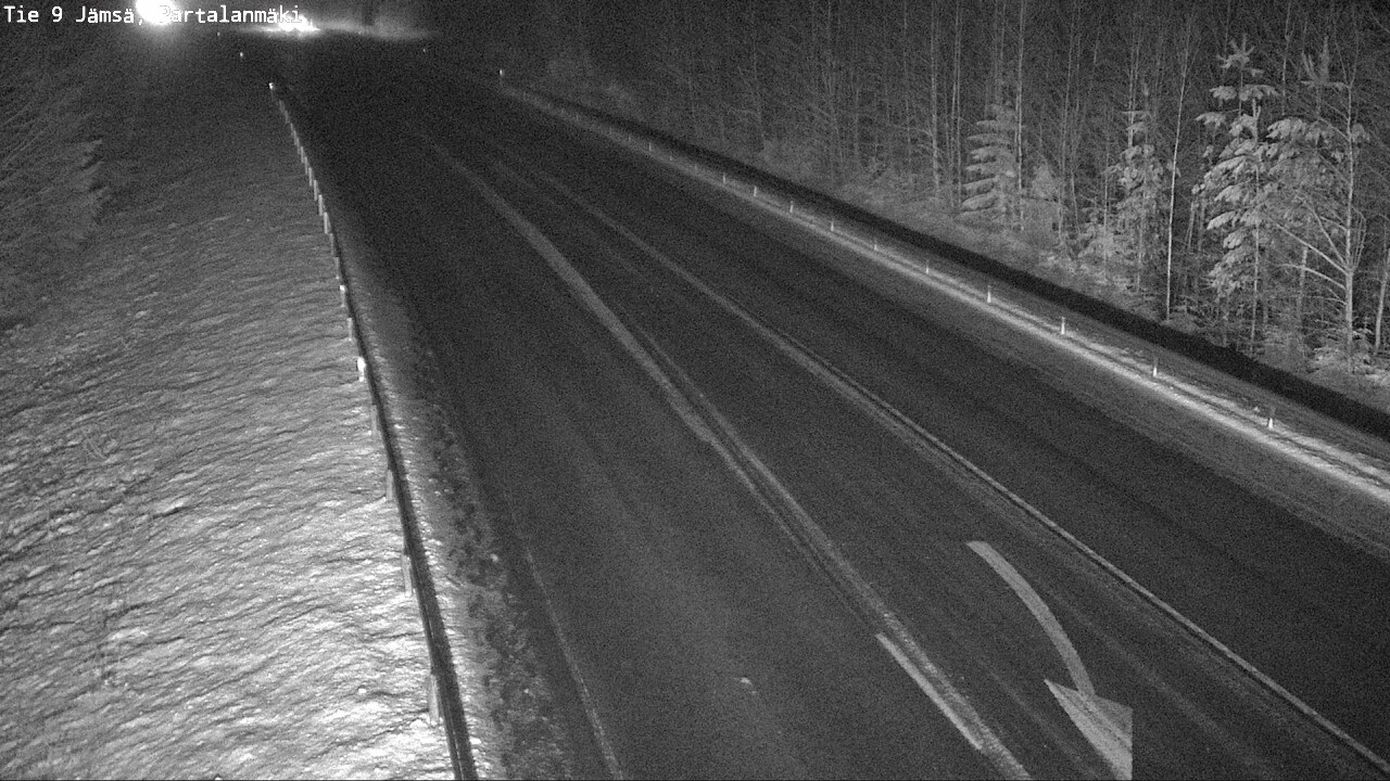 Weather Camera Image Road 9 Jämsä, Partalanmäki, Jämsä, Keski-Suomi