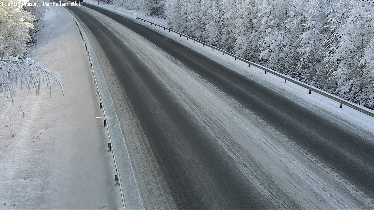 Weather Camera Image Road 9 Jämsä, Partalanmäki, Jämsä, Keski-Suomi