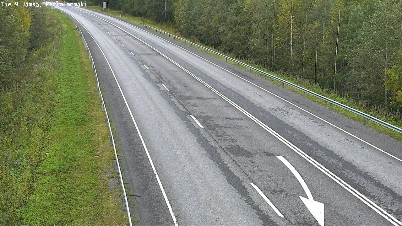 Kelikamerat Kuva Tie 9 Jämsä, Partalanmäki, Jämsä, Keski-Suomi