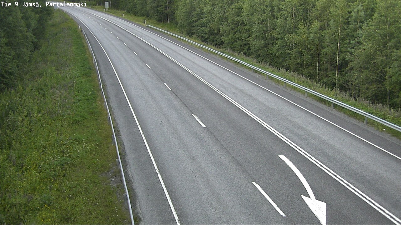 Kelikamerat Kuva Tie 9 Jämsä, Partalanmäki, Jämsä, Keski-Suomi