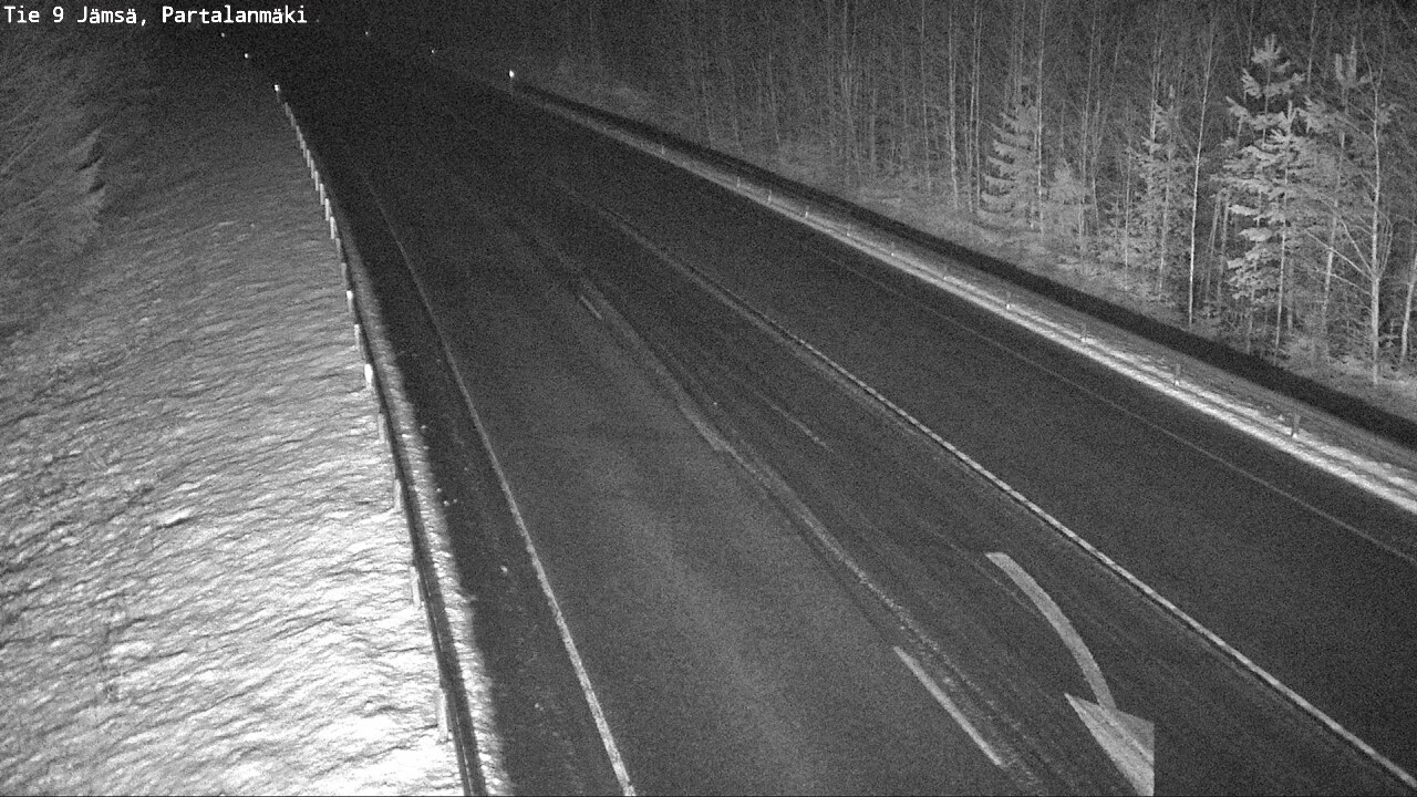 Weather Camera Image Road 9 Jämsä, Partalanmäki, Jämsä, Keski-Suomi