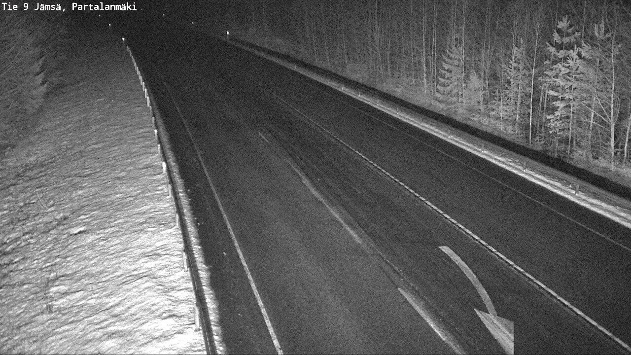 Weather Camera Image Road 9 Jämsä, Partalanmäki, Jämsä, Keski-Suomi