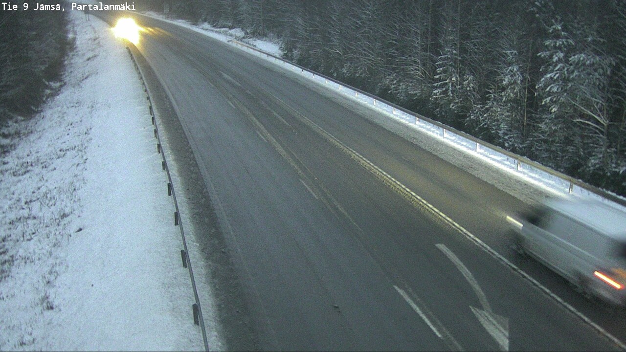 Weather Camera Image Road 9 Jämsä, Partalanmäki, Jämsä, Keski-Suomi