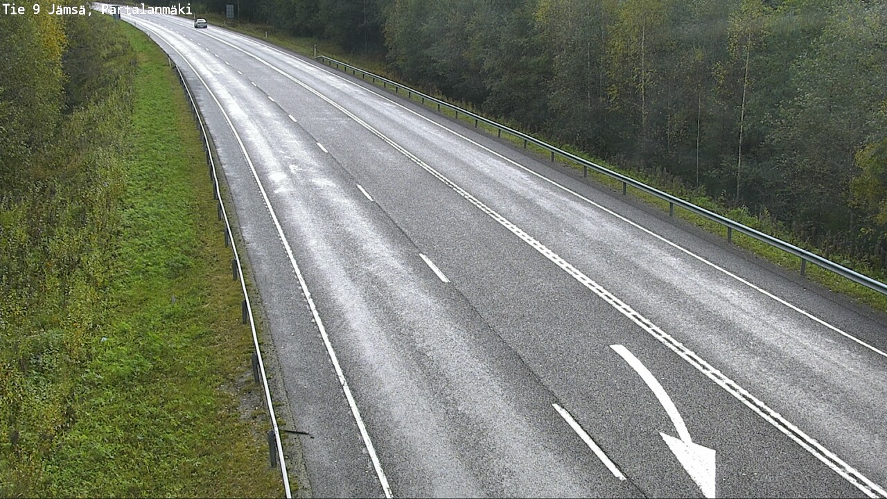 Kelikamerat Kuva Tie 9 Jämsä, Partalanmäki, Jämsä, Keski-Suomi