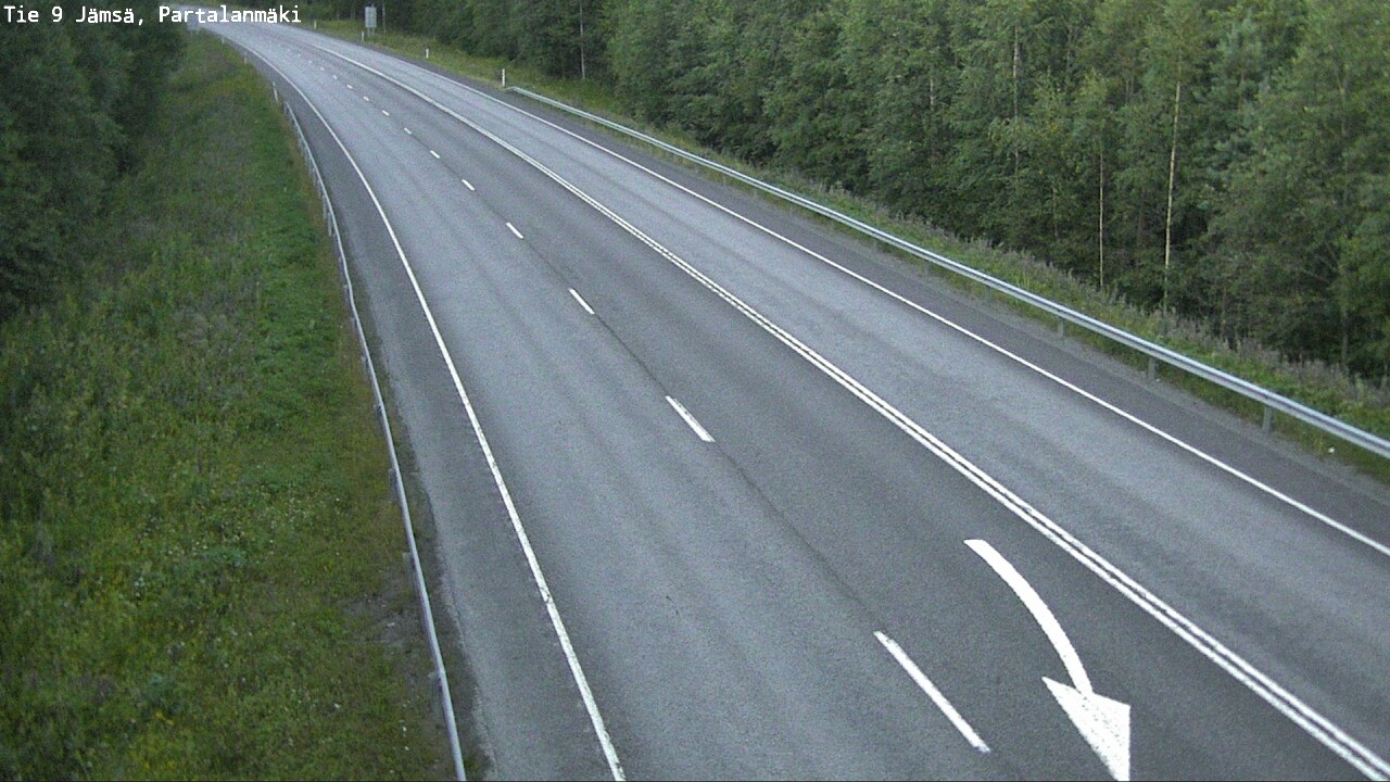 Kelikamerat Kuva Tie 9 Jämsä, Partalanmäki, Jämsä, Keski-Suomi