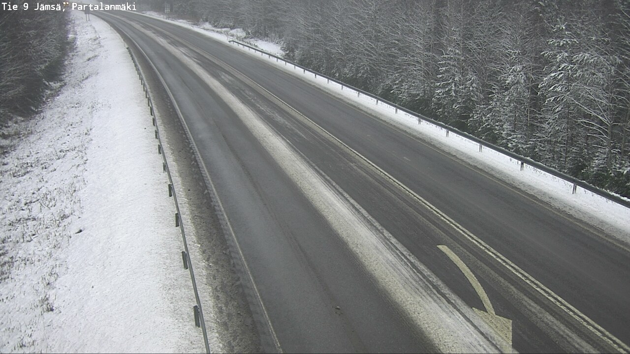 Weather Camera Image Road 9 Jämsä, Partalanmäki, Jämsä, Keski-Suomi