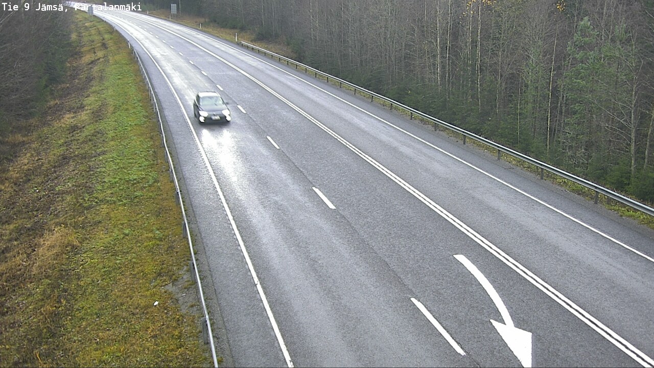 Kelikamerat Kuva Tie 9 Jämsä, Partalanmäki, Jämsä, Keski-Suomi