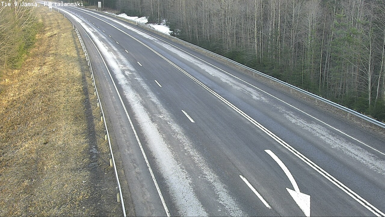 Weather Camera Image Road 9 Jämsä, Partalanmäki, Jämsä, Keski-Suomi