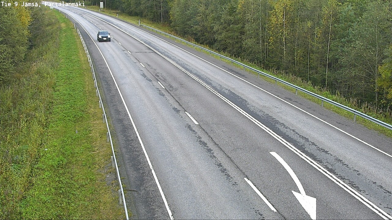 Kelikamerat Kuva Tie 9 Jämsä, Partalanmäki, Jämsä, Keski-Suomi