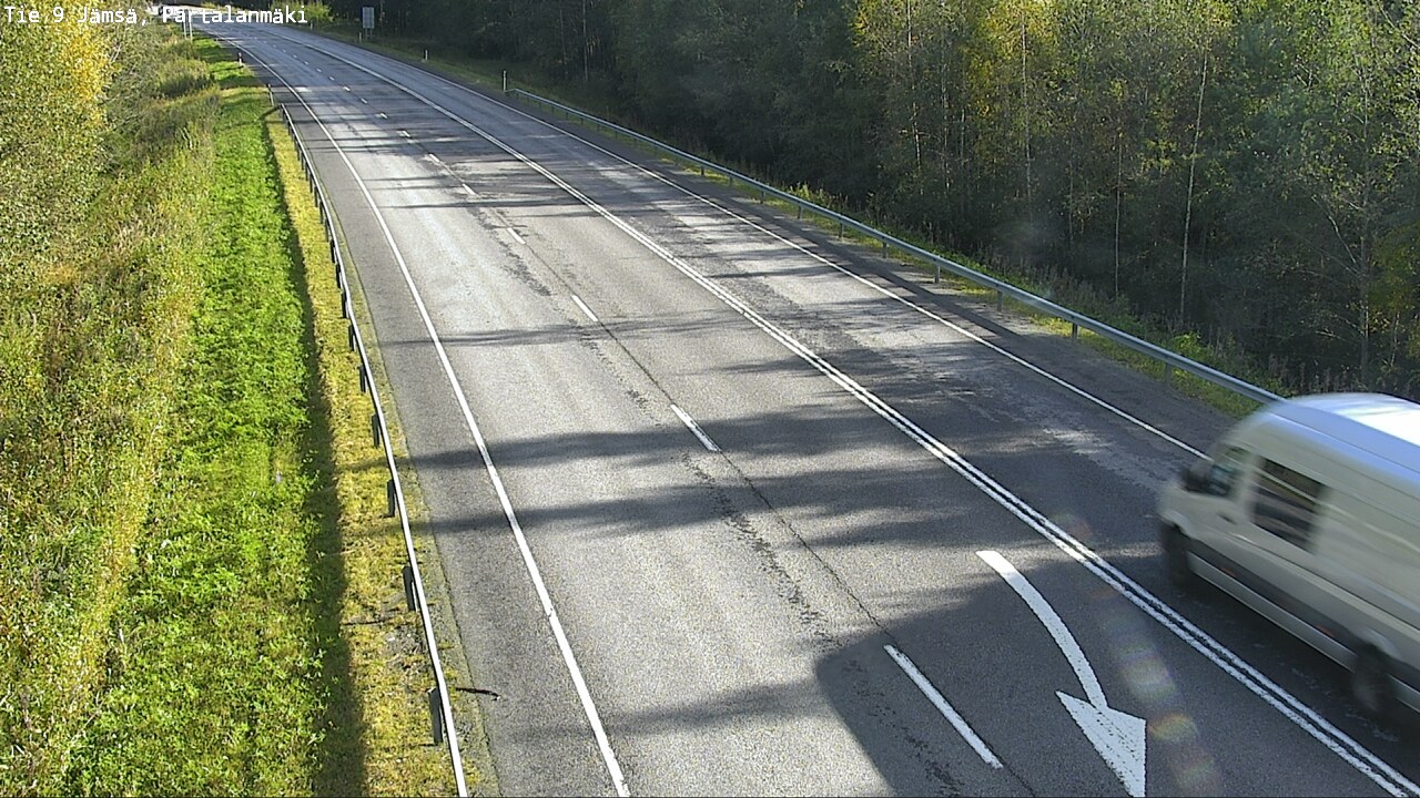 Weather Camera Image Road 9 Jämsä, Partalanmäki, Jämsä, Keski-Suomi