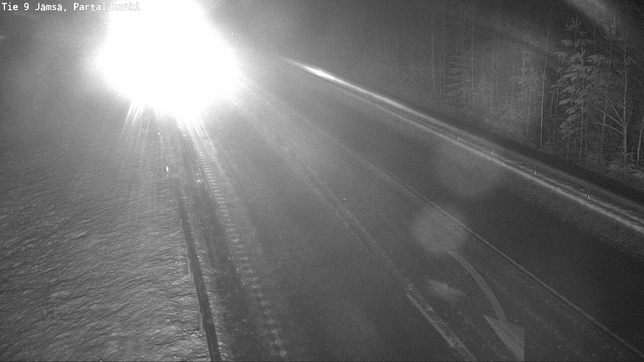 Weather Camera Image Road 9 Jämsä, Partalanmäki, Jämsä, Keski-Suomi