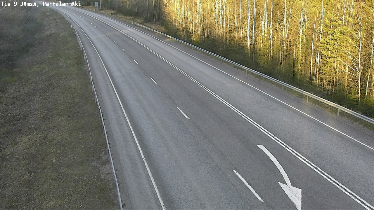 Kelikamerat Kuva Tie 9 Jämsä, Partalanmäki, Jämsä, Keski-Suomi
