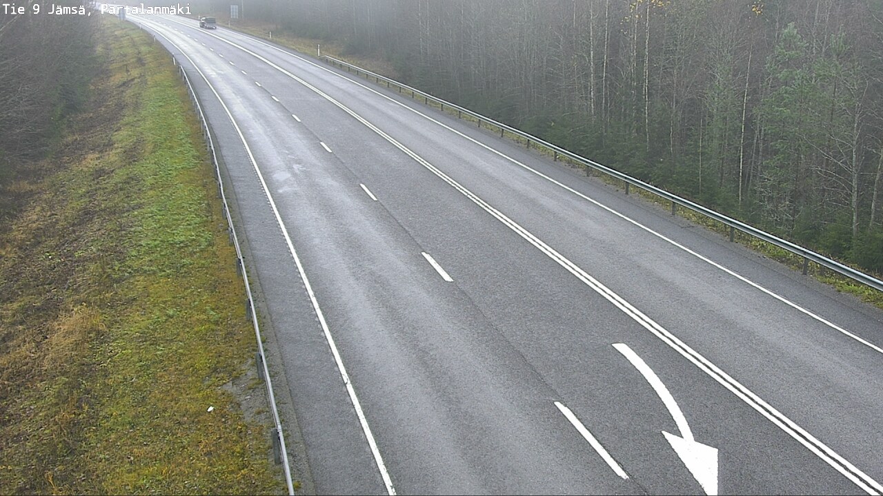 Kelikamerat Kuva Tie 9 Jämsä, Partalanmäki, Jämsä, Keski-Suomi