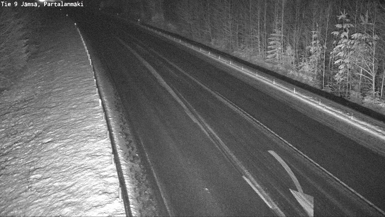Weather Camera Image Road 9 Jämsä, Partalanmäki, Jämsä, Keski-Suomi