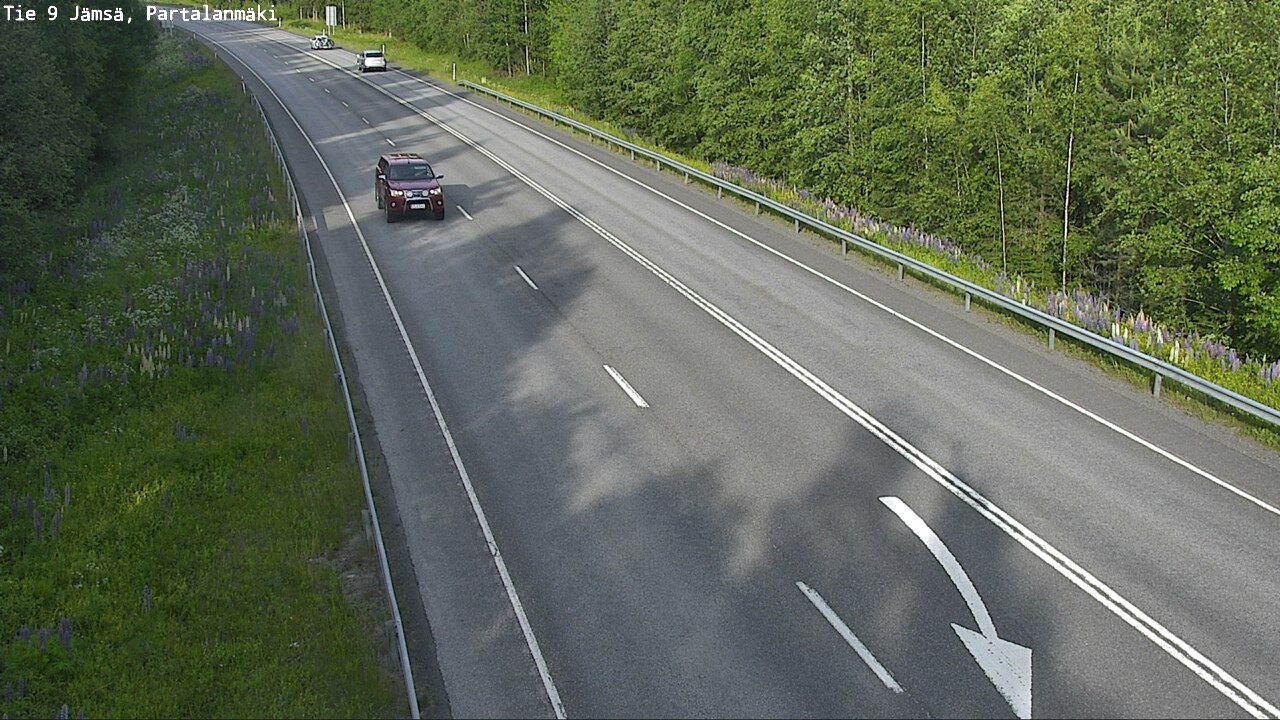 Kelikamerat Kuva Tie 9 Jämsä, Partalanmäki, Jämsä, Keski-Suomi
