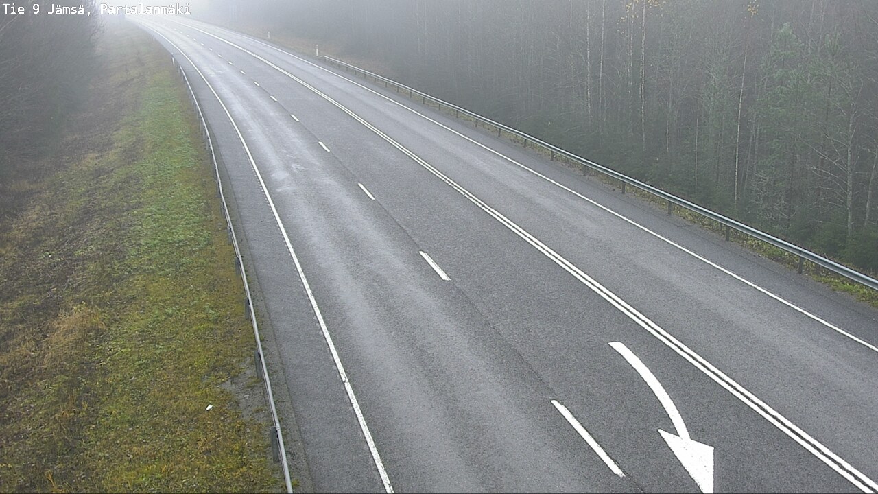 Kelikamerat Kuva Tie 9 Jämsä, Partalanmäki, Jämsä, Keski-Suomi
