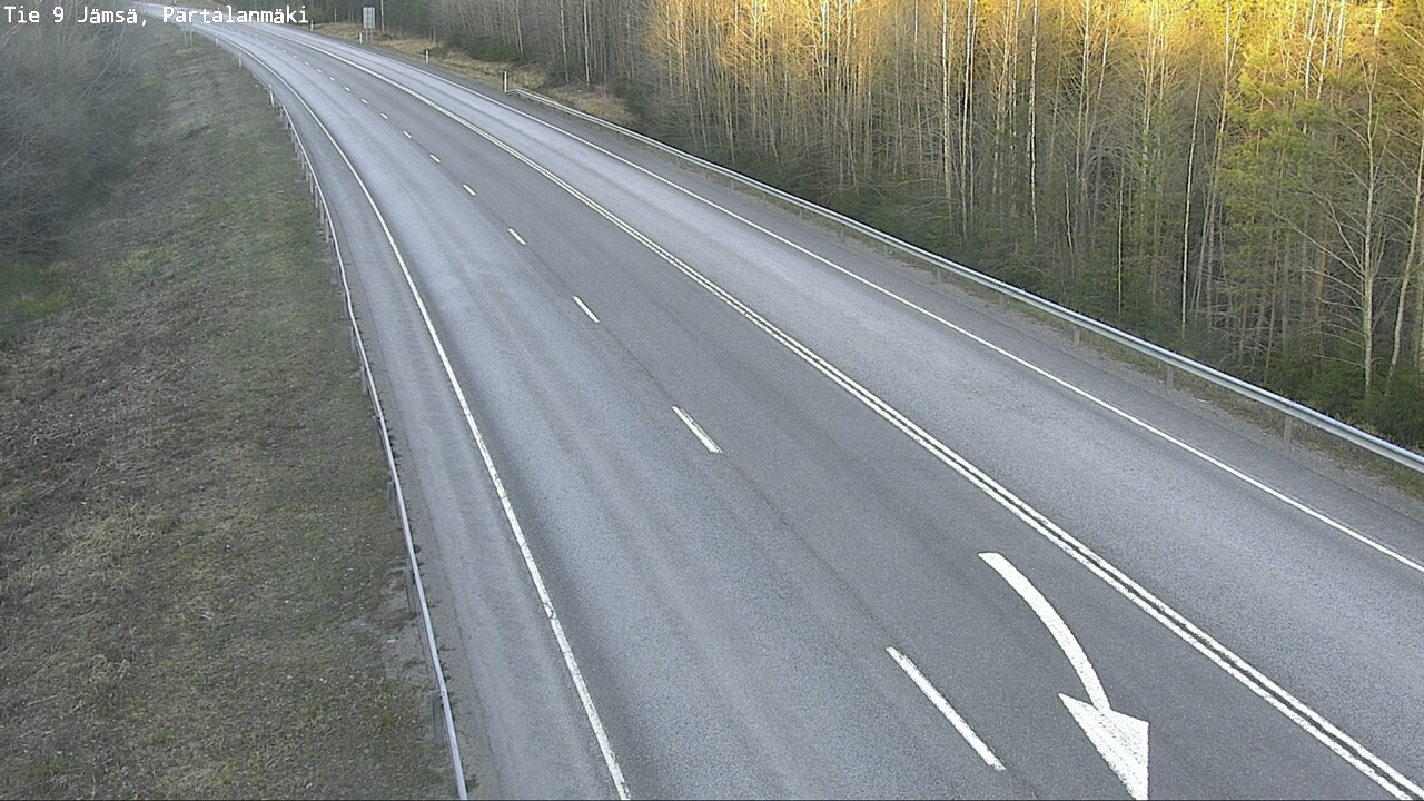 Kelikamerat Kuva Tie 9 Jämsä, Partalanmäki, Jämsä, Keski-Suomi