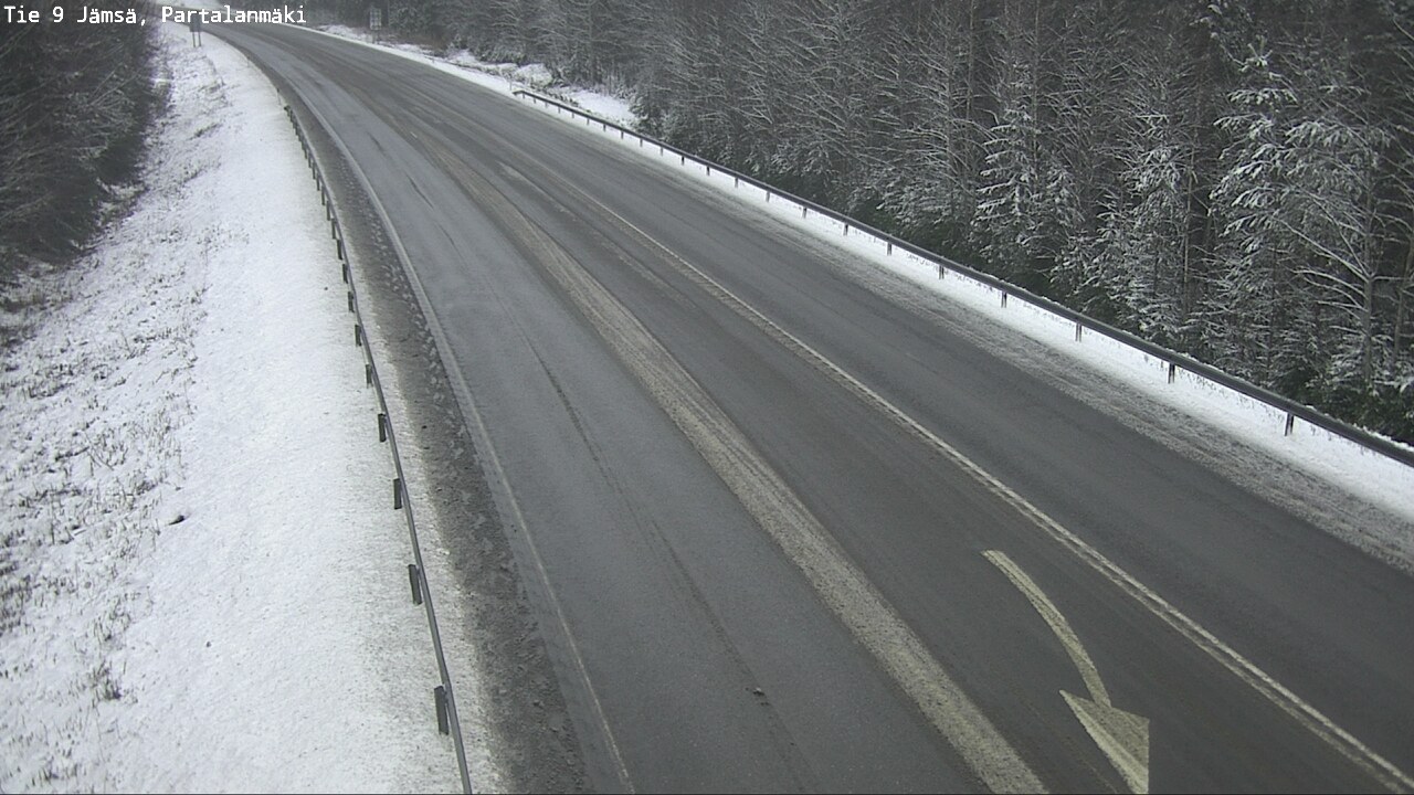 Weather Camera Image Road 9 Jämsä, Partalanmäki, Jämsä, Keski-Suomi