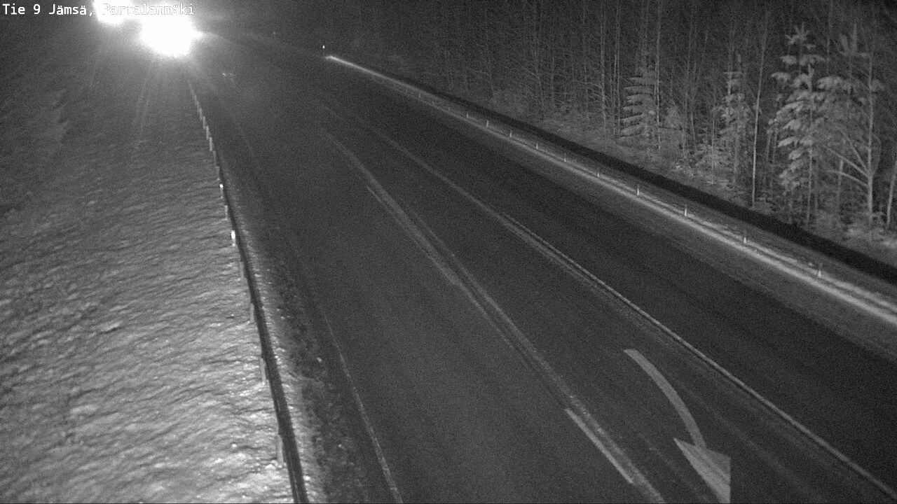 Weather Camera Image Road 9 Jämsä, Partalanmäki, Jämsä, Keski-Suomi