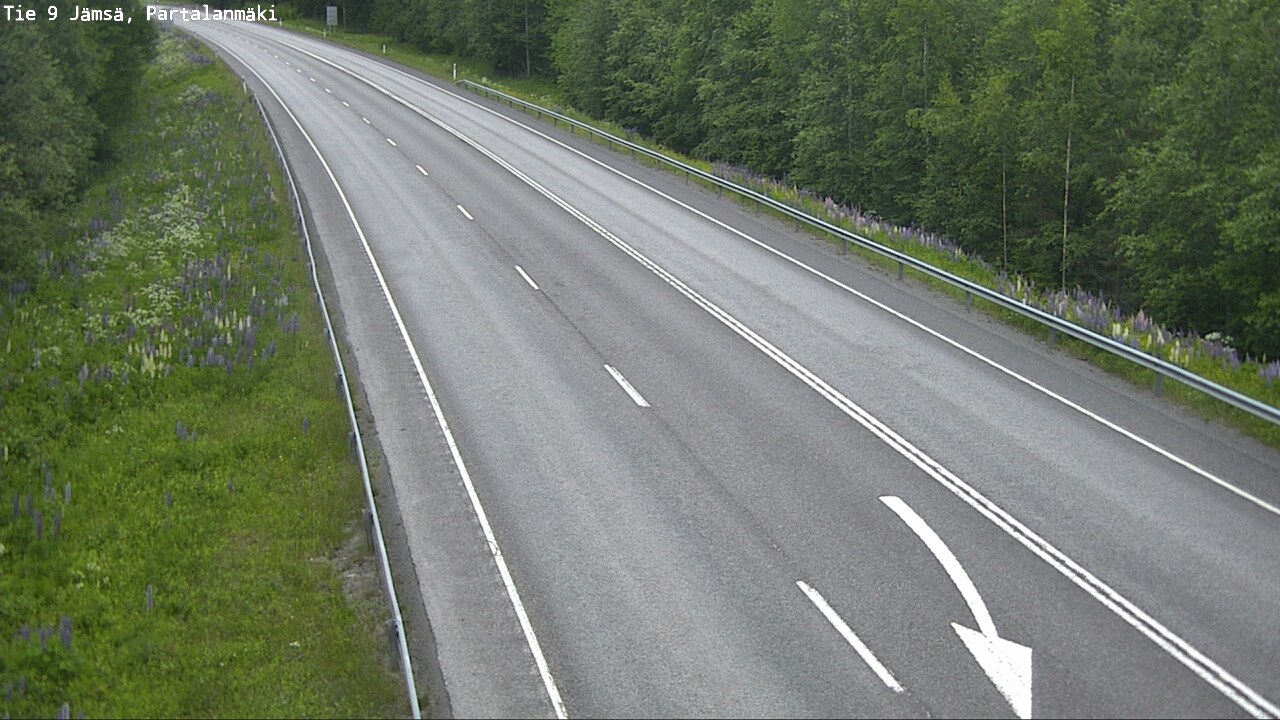 Kelikamerat Kuva Tie 9 Jämsä, Partalanmäki, Jämsä, Keski-Suomi