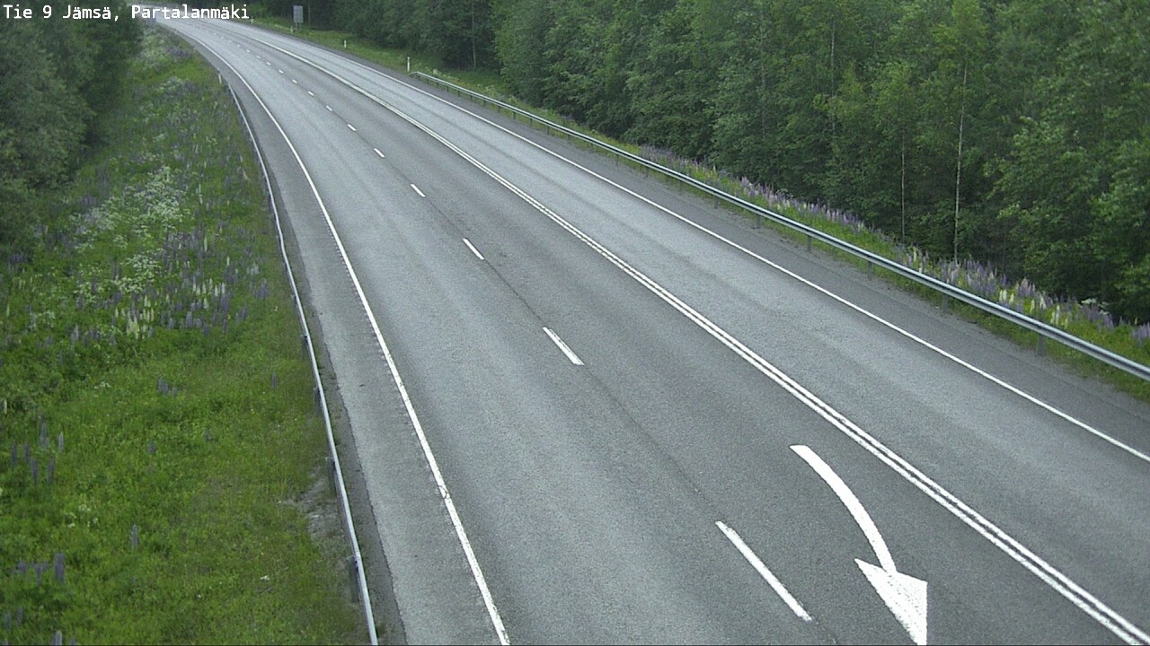 Kelikamerat Kuva Tie 9 Jämsä, Partalanmäki, Jämsä, Keski-Suomi