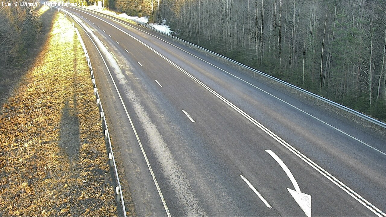 Weather Camera Image Road 9 Jämsä, Partalanmäki, Jämsä, Keski-Suomi