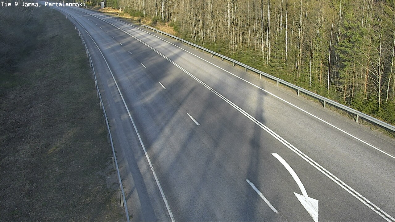 Kelikamerat Kuva Tie 9 Jämsä, Partalanmäki, Jämsä, Keski-Suomi