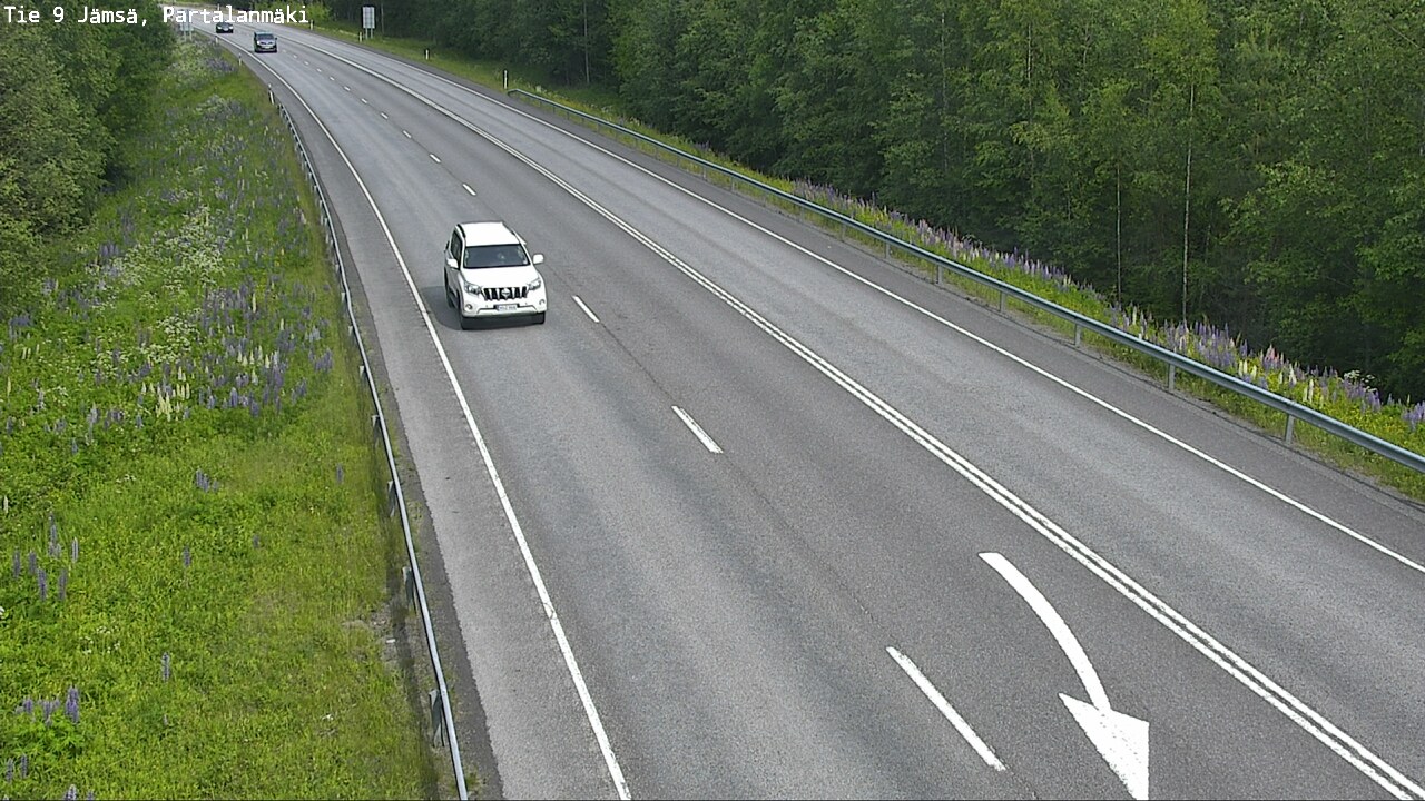 Kelikamerat Kuva Tie 9 Jämsä, Partalanmäki, Jämsä, Keski-Suomi
