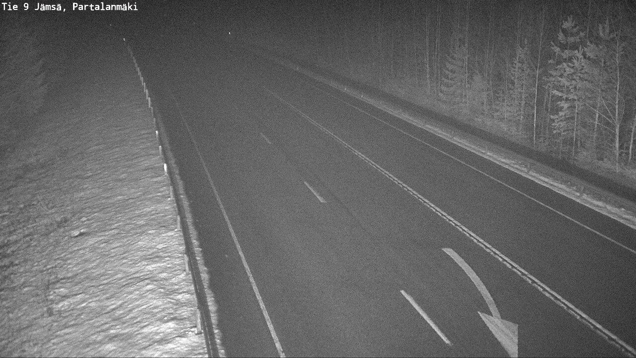Weather Camera Image Road 9 Jämsä, Partalanmäki, Jämsä, Keski-Suomi