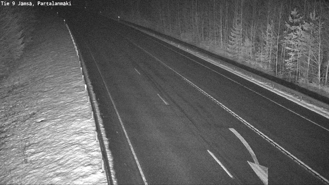 Weather Camera Image Road 9 Jämsä, Partalanmäki, Jämsä, Keski-Suomi