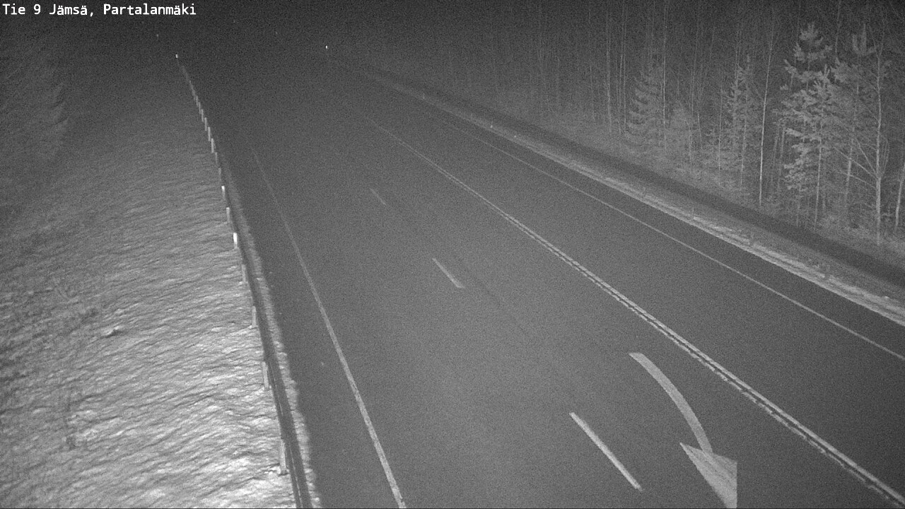 Weather Camera Image Road 9 Jämsä, Partalanmäki, Jämsä, Keski-Suomi