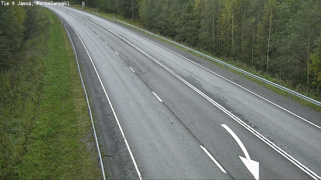 Kelikamerat Kuva Tie 9 Jämsä, Partalanmäki, Jämsä, Keski-Suomi