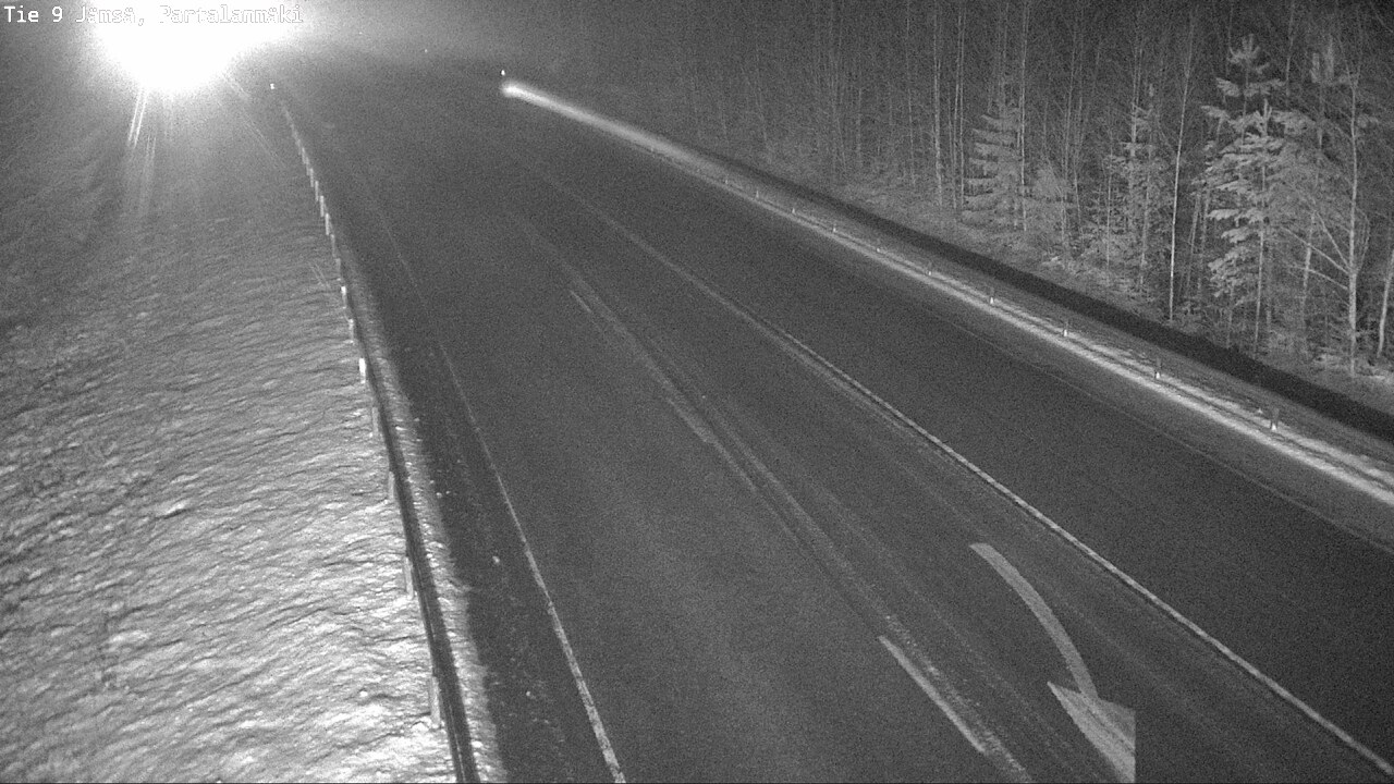 Weather Camera Image Road 9 Jämsä, Partalanmäki, Jämsä, Keski-Suomi