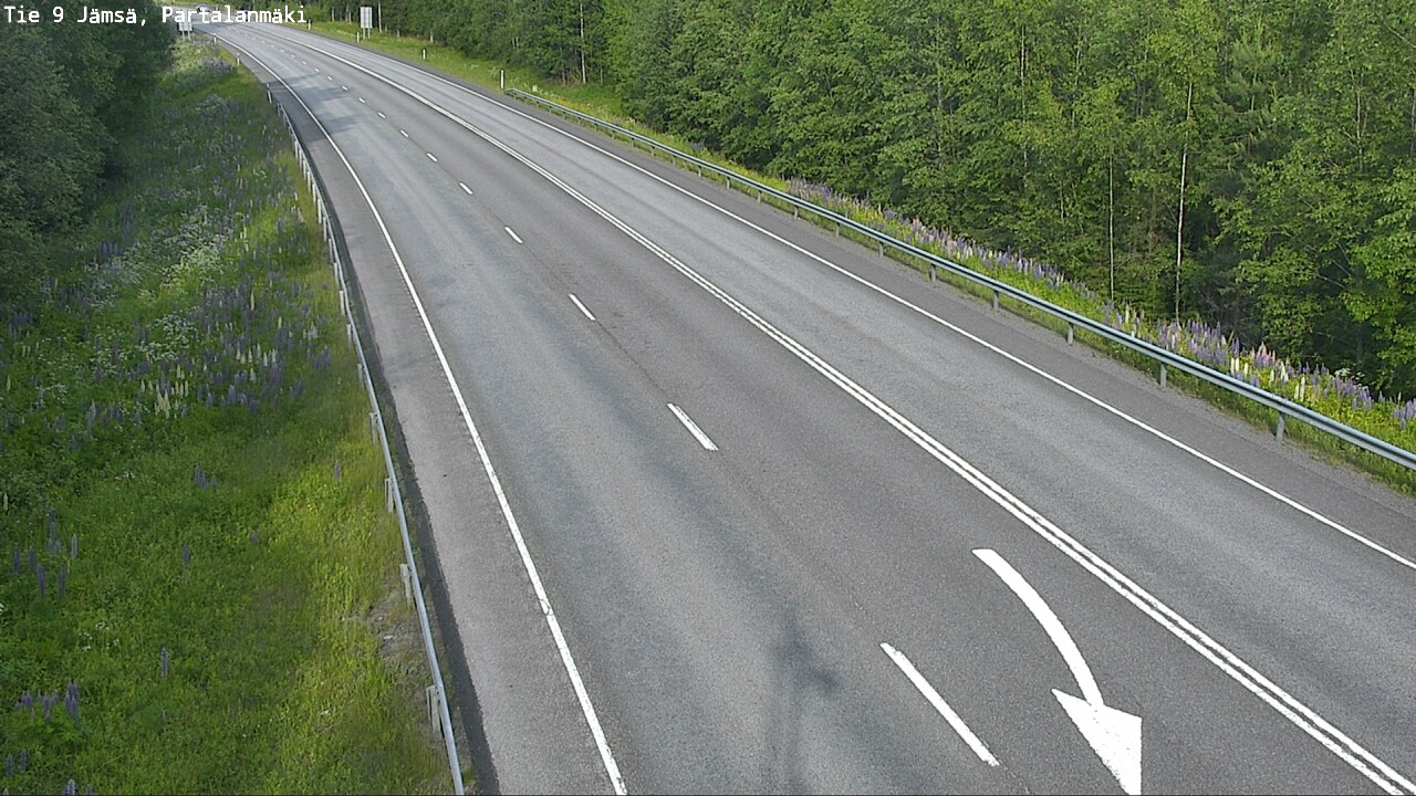 Kelikamerat Kuva Tie 9 Jämsä, Partalanmäki, Jämsä, Keski-Suomi