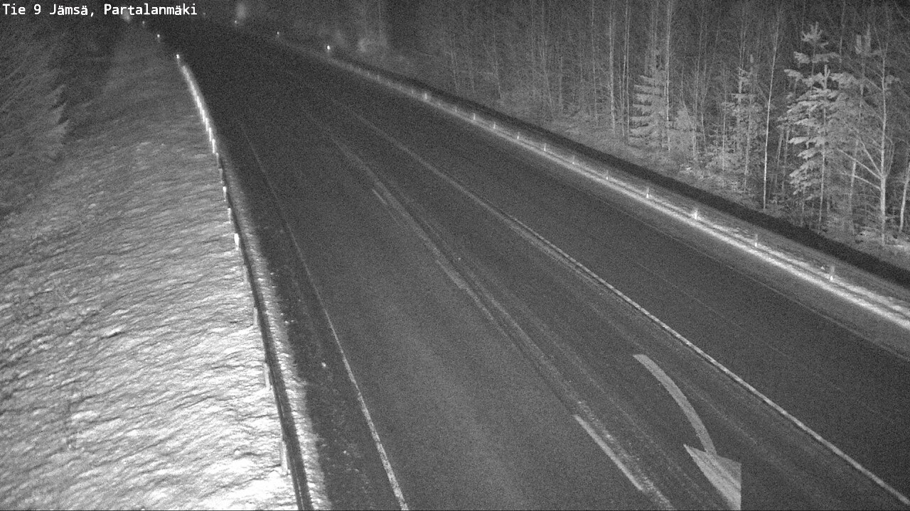 Weather Camera Image Road 9 Jämsä, Partalanmäki, Jämsä, Keski-Suomi