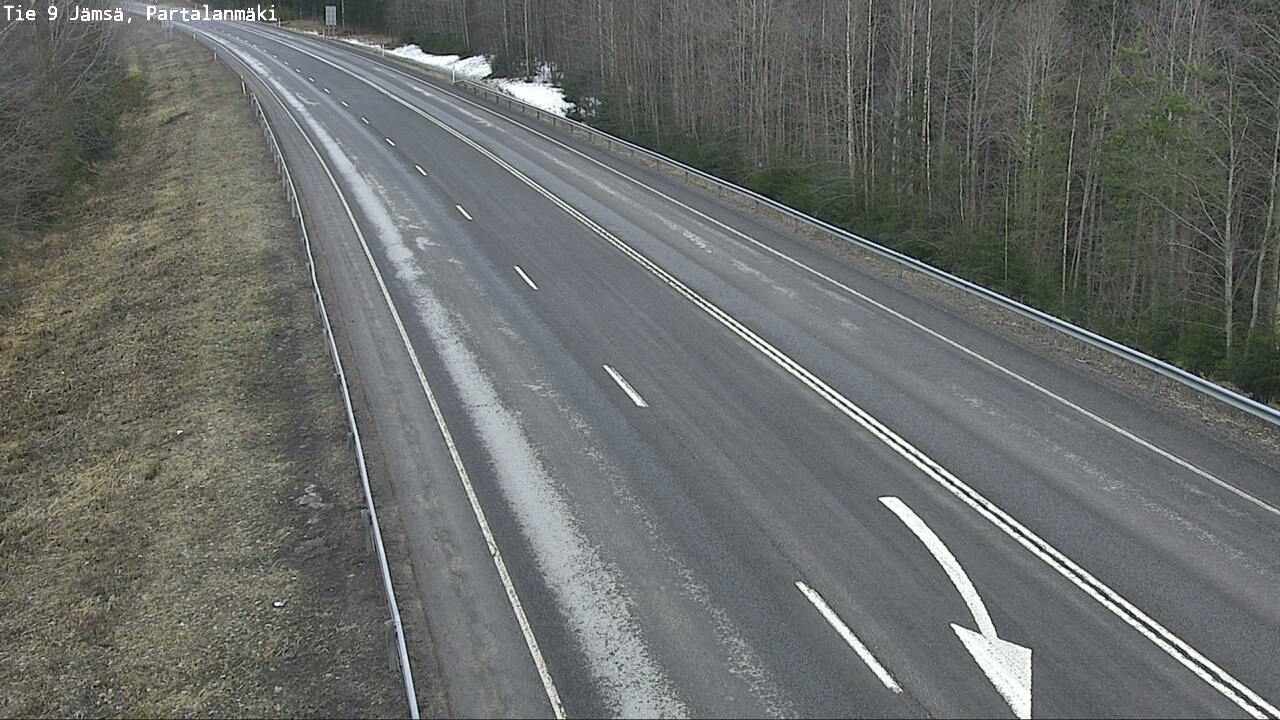 Weather Camera Image Väg 9 Jämsä, Partalanmäki, Jämsä, Keski-Suomi
