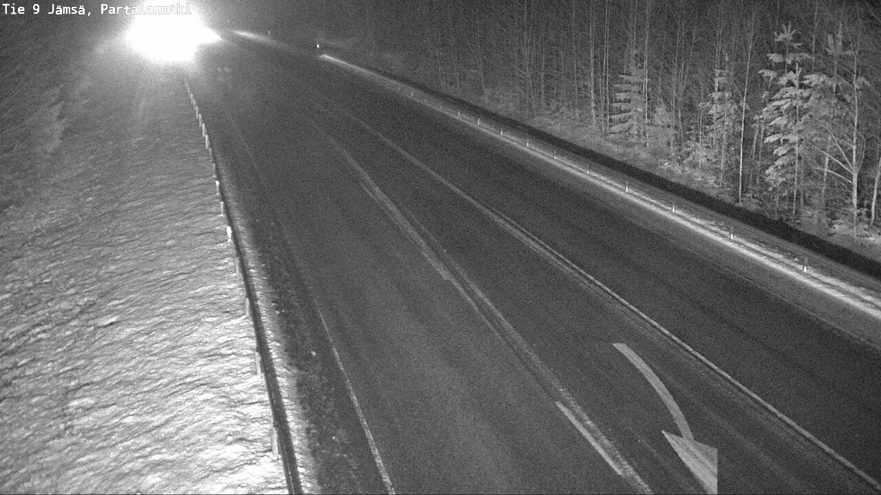 Weather Camera Image Road 9 Jämsä, Partalanmäki, Jämsä, Keski-Suomi