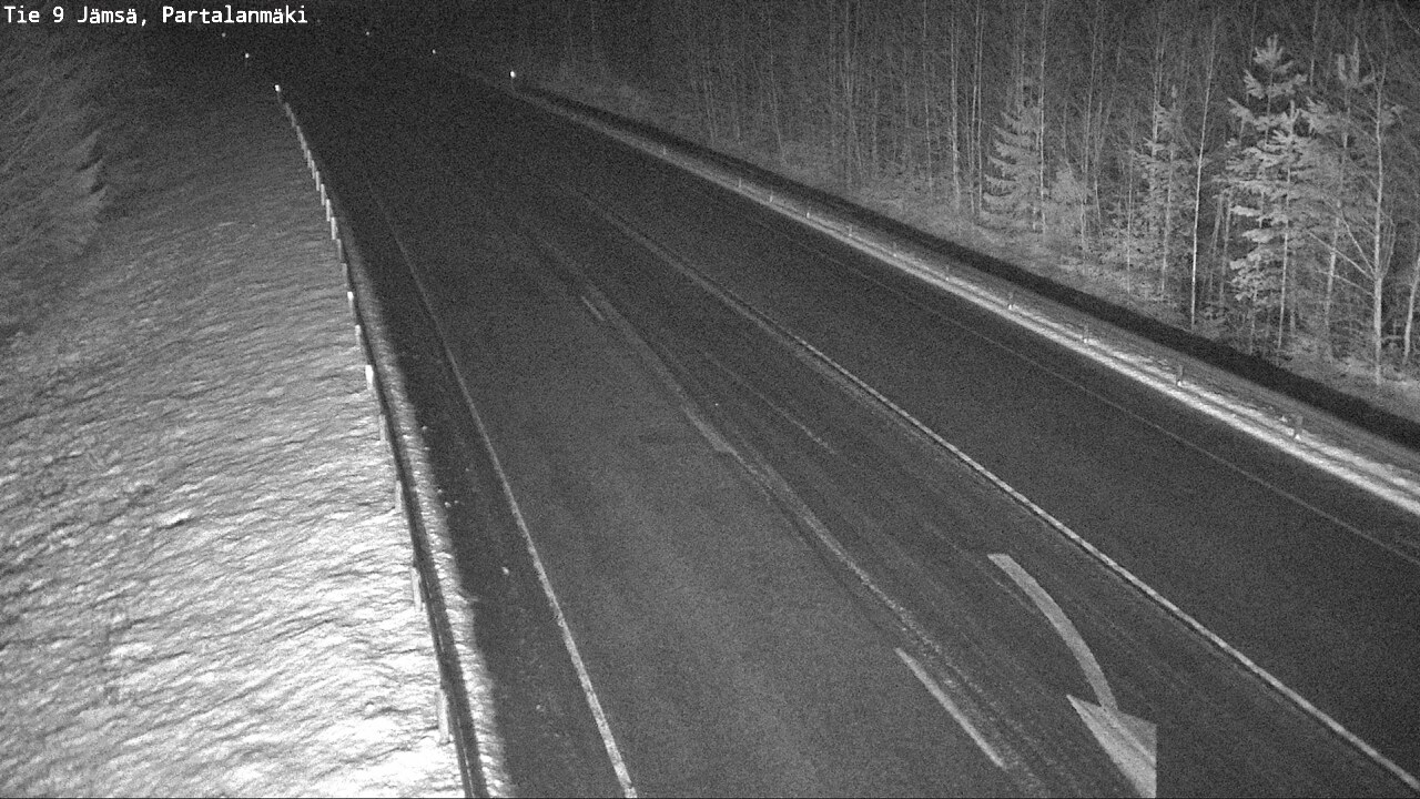 Weather Camera Image Road 9 Jämsä, Partalanmäki, Jämsä, Keski-Suomi