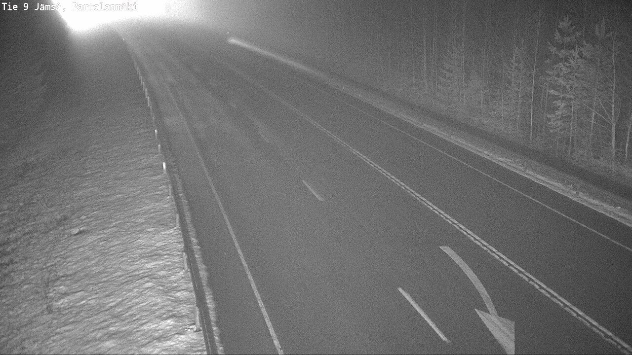 Weather Camera Image Road 9 Jämsä, Partalanmäki, Jämsä, Keski-Suomi