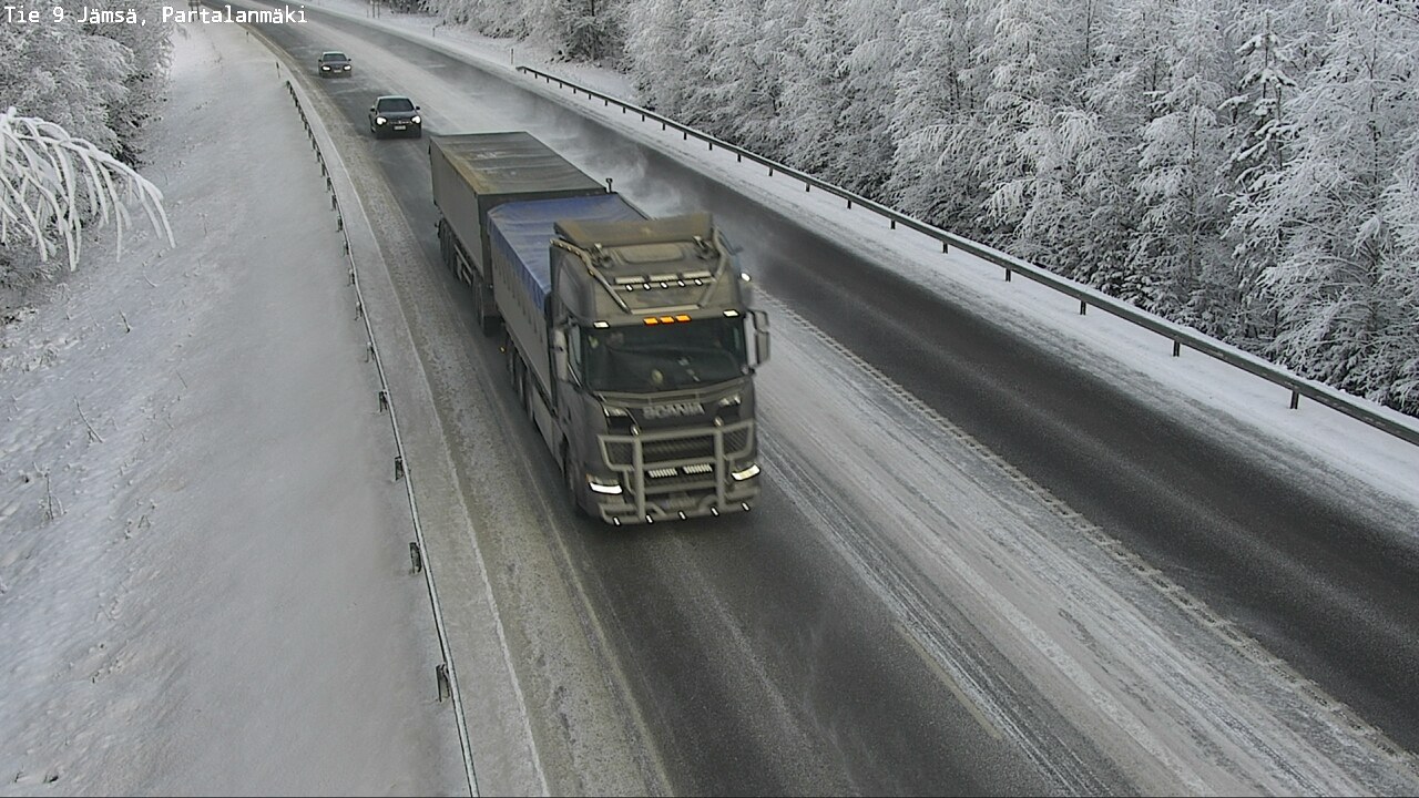 Kelikamerat Kuva Tie 9 Jämsä, Partalanmäki, Jämsä, Keski-Suomi