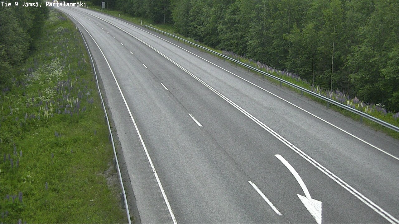 Kelikamerat Kuva Tie 9 Jämsä, Partalanmäki, Jämsä, Keski-Suomi