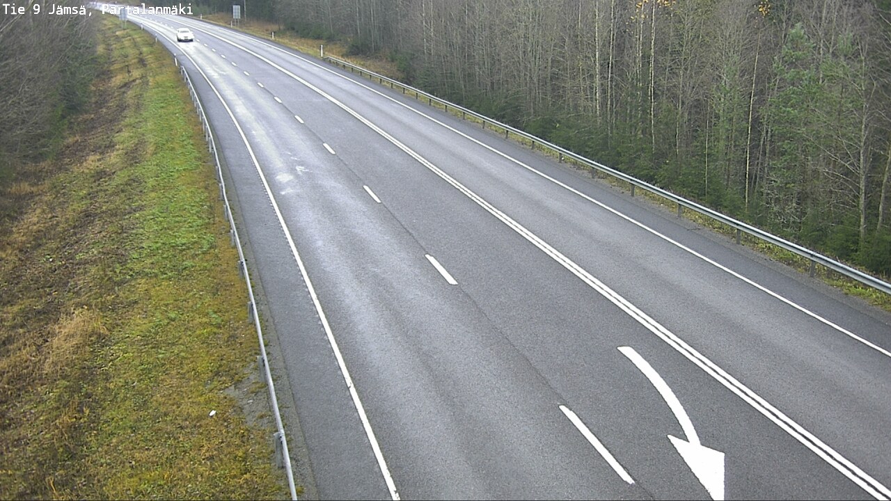 Kelikamerat Kuva Tie 9 Jämsä, Partalanmäki, Jämsä, Keski-Suomi