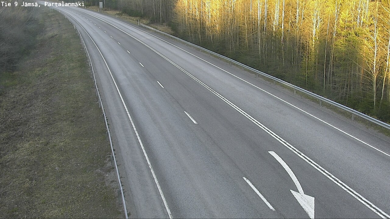 Kelikamerat Kuva Tie 9 Jämsä, Partalanmäki, Jämsä, Keski-Suomi