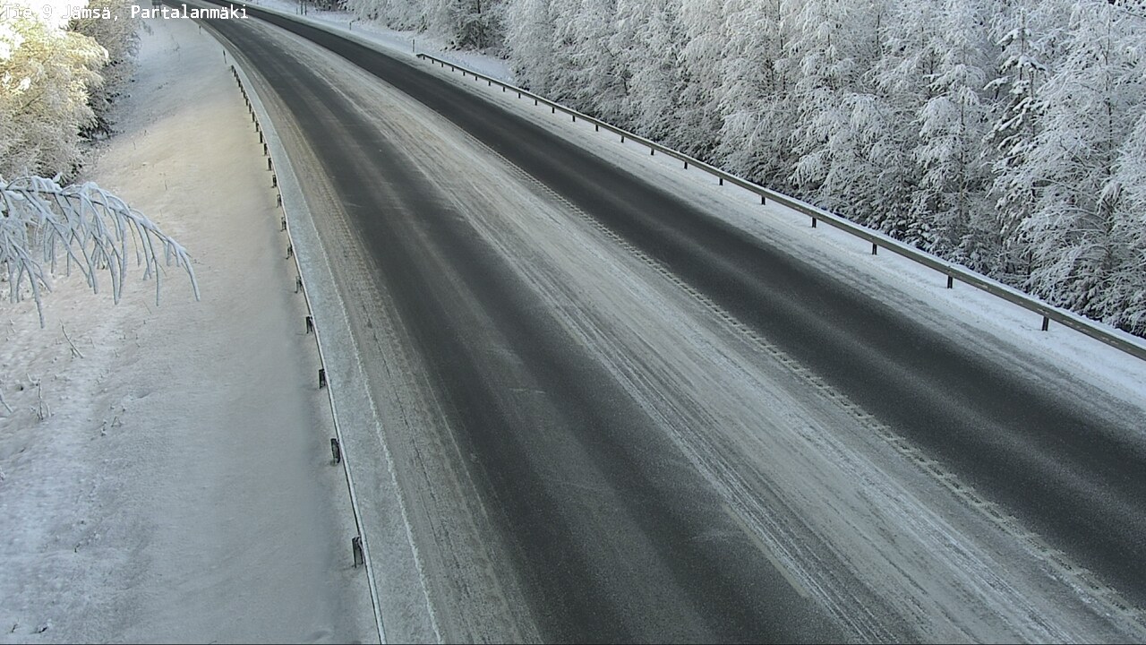 Weather Camera Image Road 9 Jämsä, Partalanmäki, Jämsä, Keski-Suomi