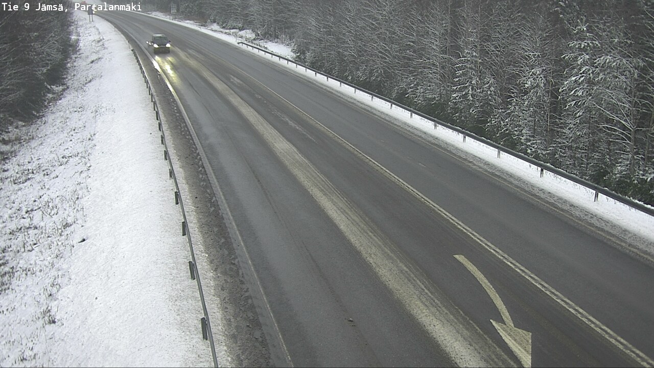 Weather Camera Image Road 9 Jämsä, Partalanmäki, Jämsä, Keski-Suomi